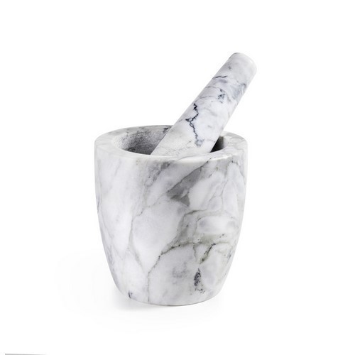 MORTERO MARMOL IBILI 780310 C/MANO 12CMS